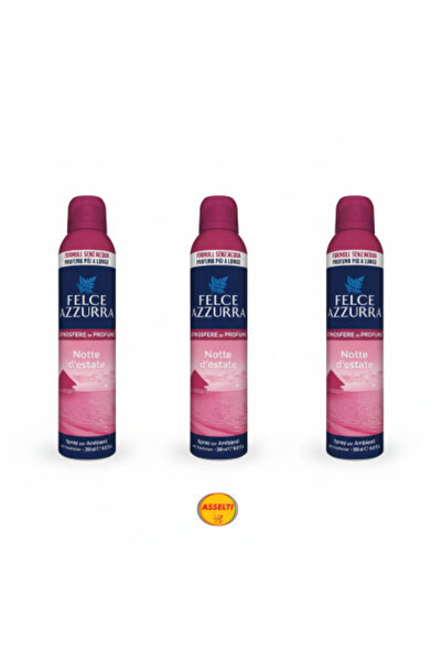 Felce Azzurra Set ASSELTI - 3 x Spray de cameră Notte d’Estate 250 ml