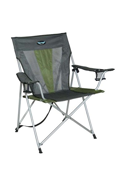 Generic Foldable Camping Chair Made of Polyester in Two Colors, Green 93x34.6...