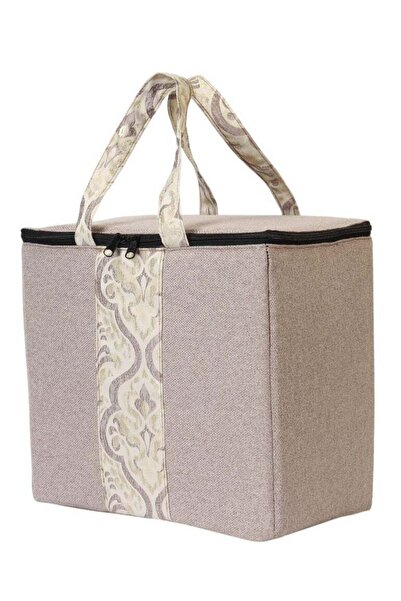 HOMEVEO سلة - شنطة الترامس– تصميم عملي ومتين لحفظ ترامس الشاي والقهوة والدلال وتنظيم الأغراض حجم كبير.