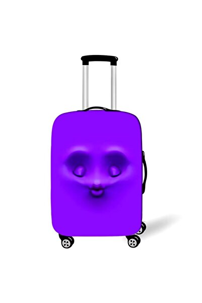 Huse Trolere Husa protectie troler "Purple Emoji", Mov, marimea L