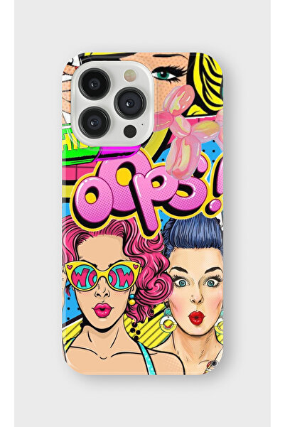 lelia حافظة هاتف شفافة متوافقة مع آيفون 16 برو مطبوع |   المجموعة: كوين مود فام