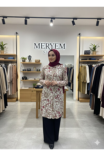 meryem store %100 Pamuklu Tunik Gömlek