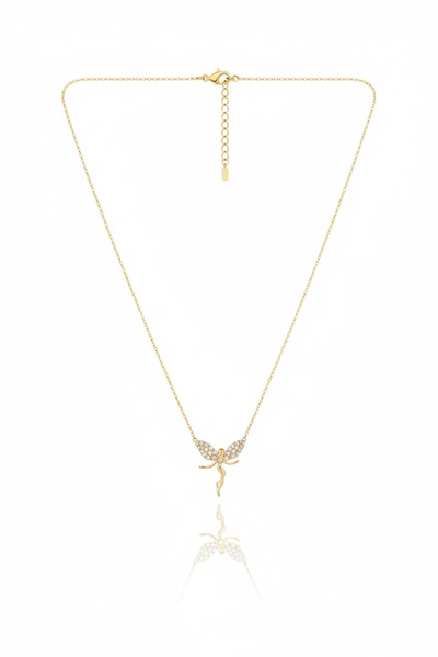 Güzide Kuyumcu 14 Ayar Altın Tinkerbell Kolye 593