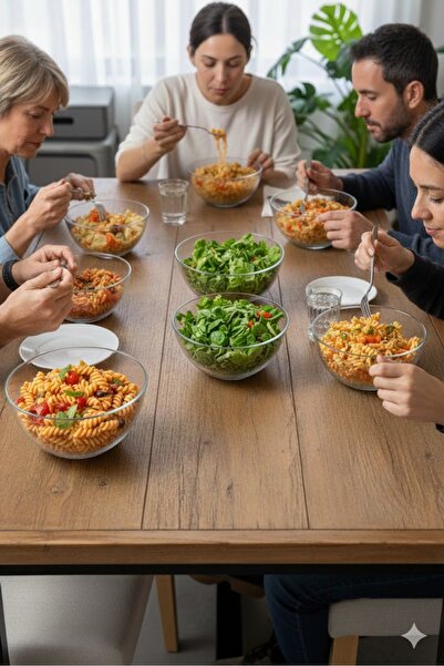 Paşabahçe Iconic Salad Soup Bowl 930 Cc 6 Pieces