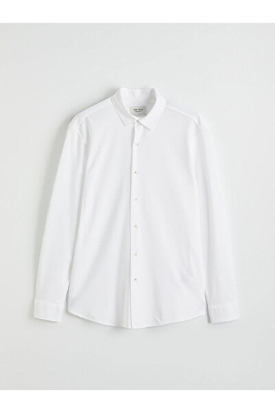 LC Waikiki Cămașă pentru bărbați LCW VisionEkru Regular Fit