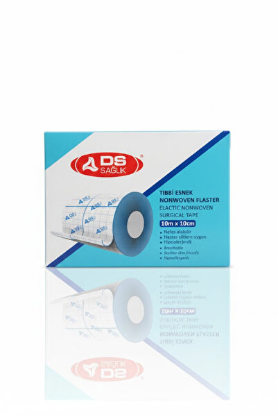 DS Sağlık Tıbbi Esnek Nonwoven Fix Flaster 10cmx10m Hıpoalerjenık