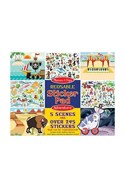 Melissa & Doug Reusable Adventure Sticker Pad