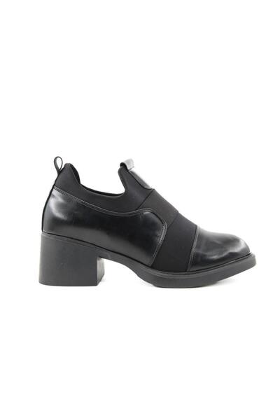 MİSS PARK MODA 207 k6668 Pantofi casual pentru femei, negri, mocasini