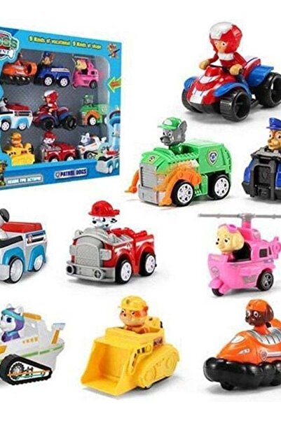 Generic 9-Piece Figures Toy Set for Children - Durable, Portable