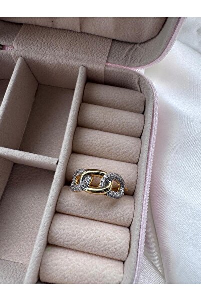 H&S AKSESUAR Design Zircon Stone Ring