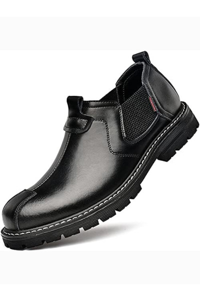 Genaric Men's Oxfords Shoes for Men Casual Dress Mens Boots Shoe Chelsea Leat...