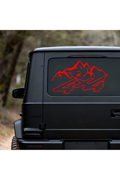 Oracal Mountain Walk – Stickere Auto 4×4 Off-Road – Dimensiuni 20x10 cm.