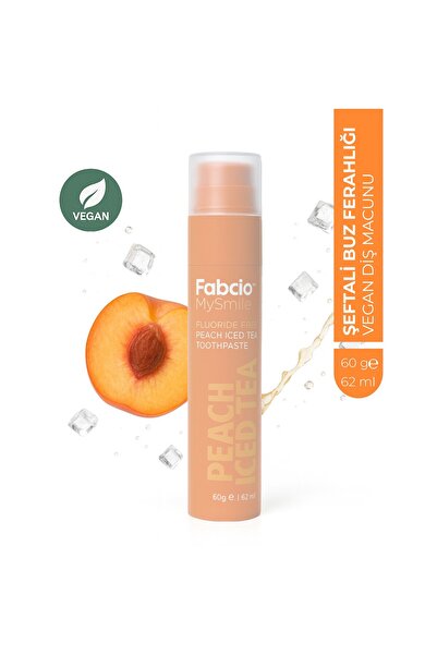 Fabcio MySmile Florürsüz Diş Macunu – Şeftali Buz Ferahlığı