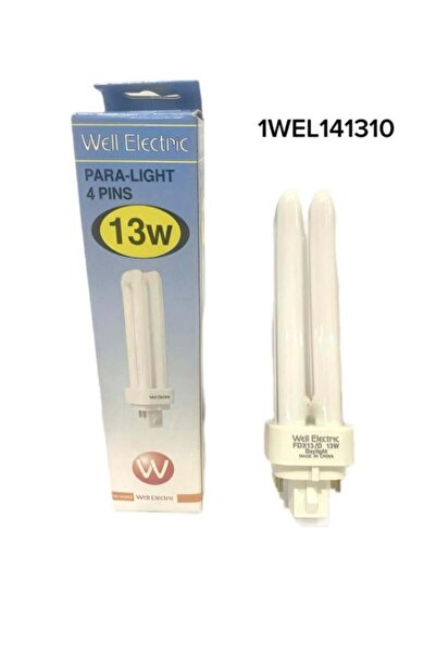 WELL ELECTRIC كبسولة WELL 4PIN 13w DL PL عدد 5 حبة