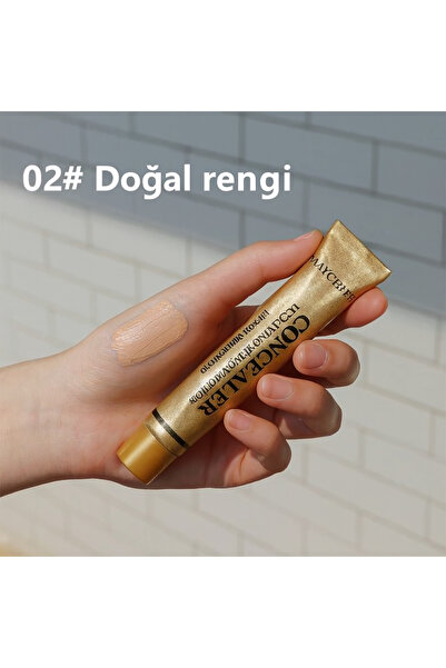 Maycheer Make Up Cover Fondöten Kalıcı Su Geçirmez Tam Kapatıcı Likit Fondöte...