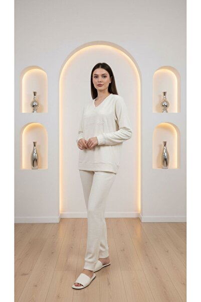 Pierre Cardin Pijama Set Women's Pijama Set Knitwear Pijama Set