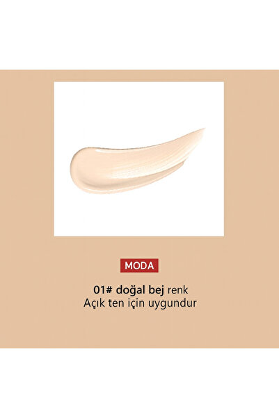 Maycheer Likit Fondöten Uzun Süre Kalıcı Doğal Kapatıcı Etki Işıltılı Pompalı...