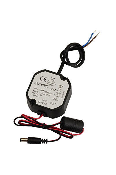 Pulsar Power Supply 12V / 1.5A, IP67 - PSC12015