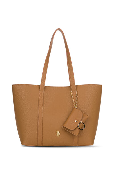 U.S. Polo Assn. Camel Kadın Omuz Çantası Us26309