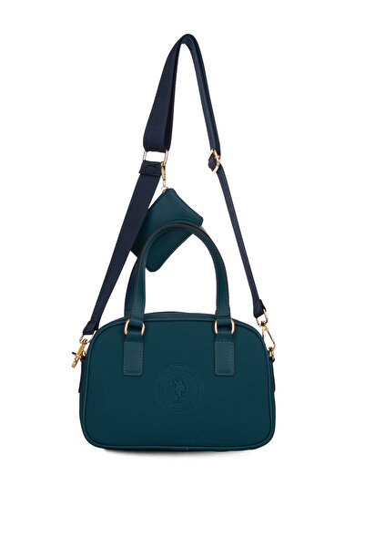 U.S. Polo Assn. حقيبة ماسنجر نسائية باللون الفيروزي Us26295