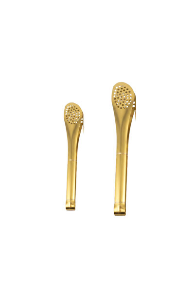 mawfoor طقم ملقاط ذهبي حجمين كبير وصغير