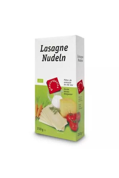 Green Organics Foie de lasagna bio 250 g