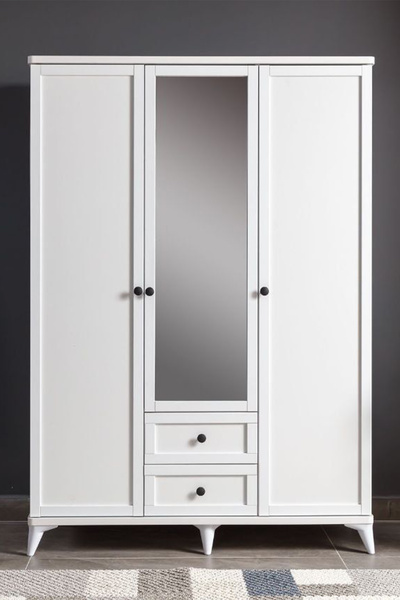 EDSY HOME Berrak 3 Kapaklı Dolap