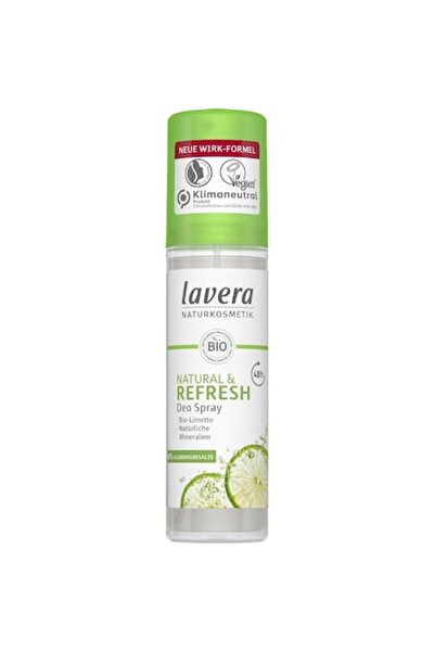Lavera Αποσμητικό Spray Refresh με Λάιμ, 75 ml -