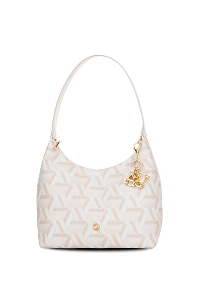 U.S. Polo Assn. Крем дамска чанта през рамо Us26107