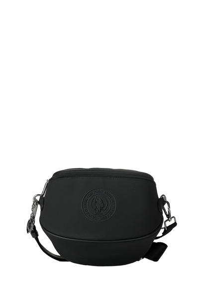 U.S. Polo Assn. Geantă neagră de talie pentru femei Us26290