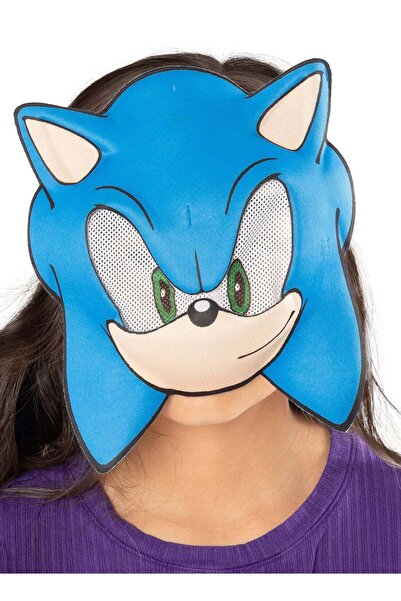Rubies Sonic the Hedgehog Half Mask - One Size