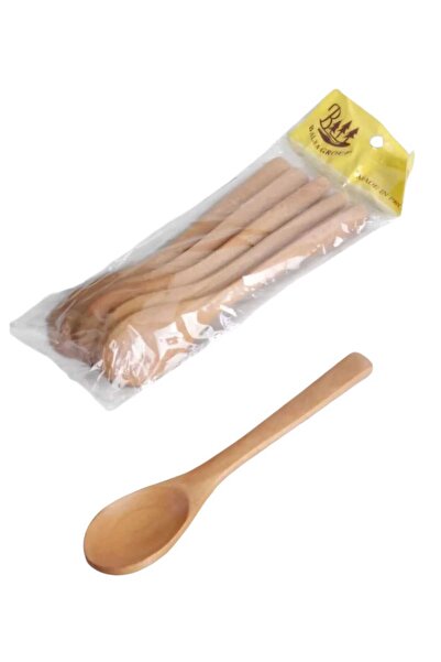 BALSA 6'lı Ağaç Kaşık 17 cm BLS016B
