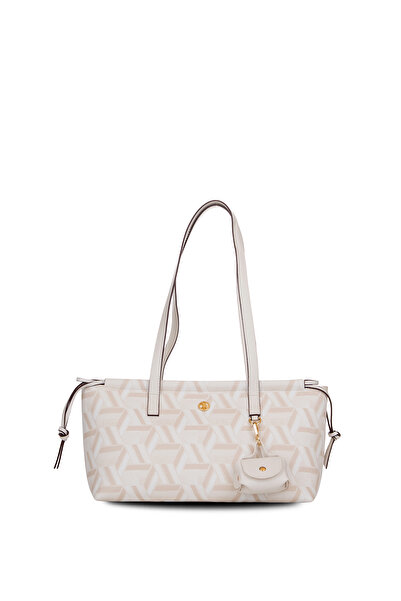 U.S. Polo Assn. Cream Women's Shoulder Bag Us26111