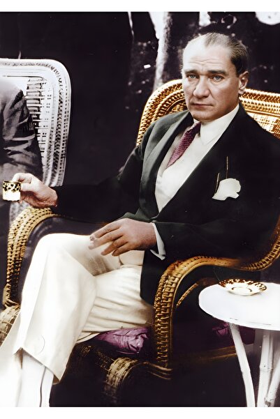 begovart Gazi Mustafa Kemal Ataturk Last Coffee Enjoyment 500 Piece Wooden (M...