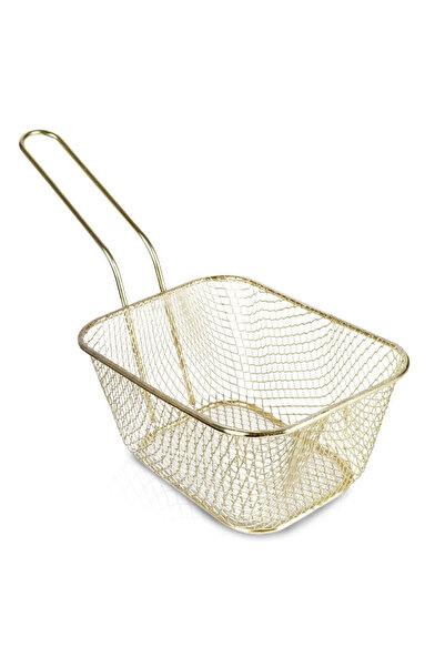 Koopman International French fries serving basket, chrome steel, 23x11x13 cm,...