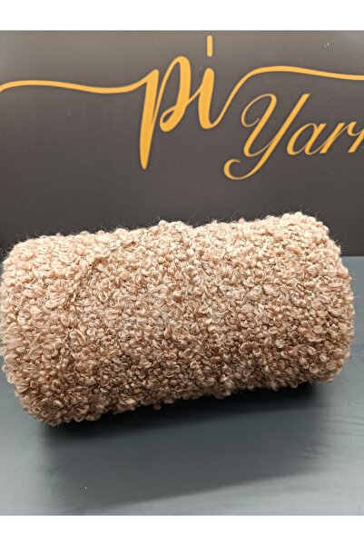 Pİ Yarn خيط بوكليت كبير الحجم 500 جرام خيط حياكة يدوي برتقالي اللون