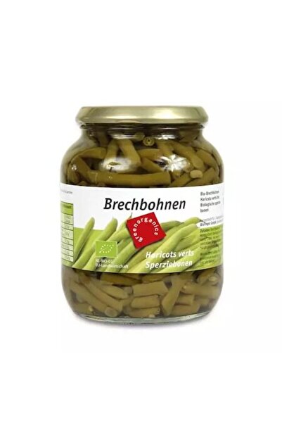 Green Organics Fasole Verde Bio Borcan 690 g