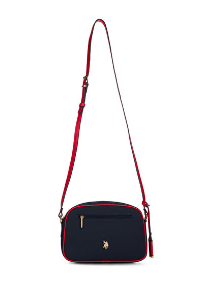 U.S. Polo Assn. Albastru Marin-Roșu Femei geantă tip poștaș Us26275