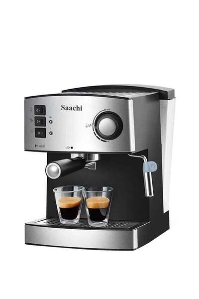 SAACHİ All-In-One Coffee Maker - Espresso, Cappuccino & Latte, 15 Bar, 850W (NL-COF-7055)