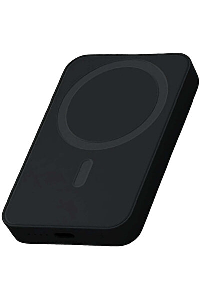 Lagato Baterie Externa Wireless MagSafe MS1 Pro 5000 mAh, 20W, Pentru iPhone si Android, Magnetica, Negru