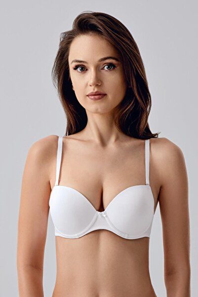 cotonhause Women's Push-Up White Bra – Shaping Model C0T2N0733