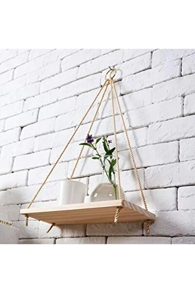 Lina Vella Home Halatlı Asma Raf