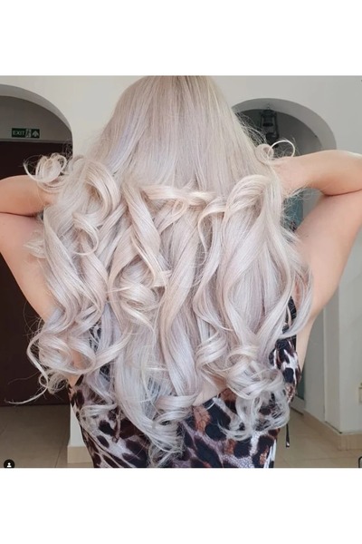 Oyster Permanent hair dye - ITALIA Coloring Cream 100 ml - ASH EXTRA SUPERLIGHTNER 12/1