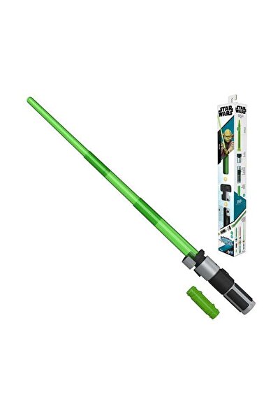 Hasbro Star Wars Lightsaber Forge Yoda - Customizable Green Electronic Lightsaber for Ages 4+