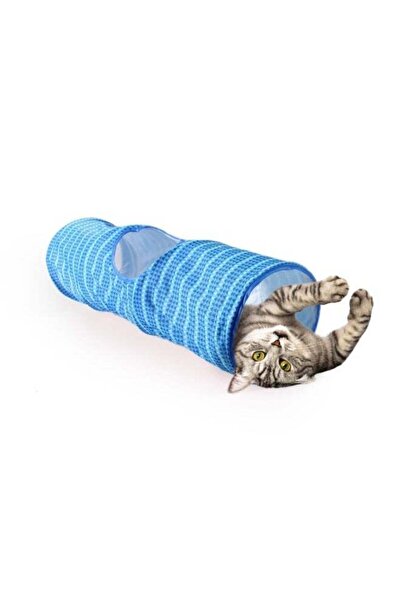 All For Paws نفق قطط عصري أزرق