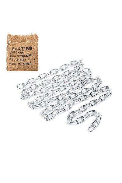 Lawazim Link Chain 10mm 2.2m - Heavy Duty Welded Chain for Outdoor & General Use