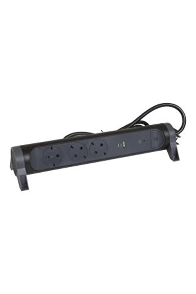 Legrand MULTISCH 3X2P+T PF USB 1.5M N