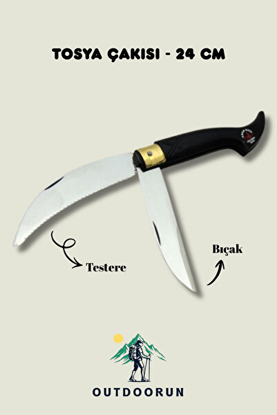 Nobrand Tosya Çakısı Testere-Bıçak - 24 cm