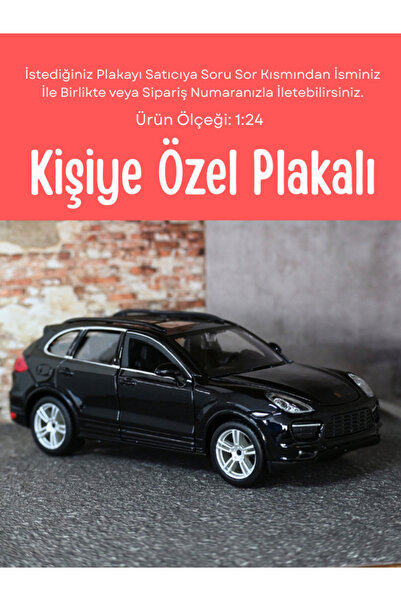 bebeym Porsche Cayanne Turbo 1:24 Metal Model Araç