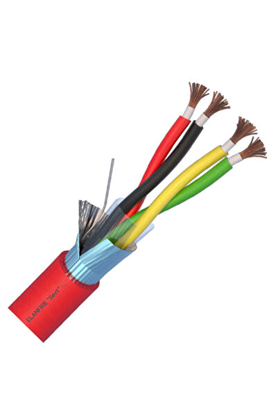 ELAN Fire cable E120 - 2x2x1.0mm, 100 m reel